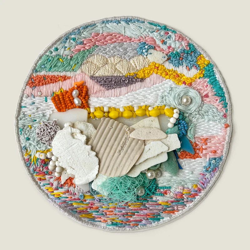 Regina Middleton embroidered art